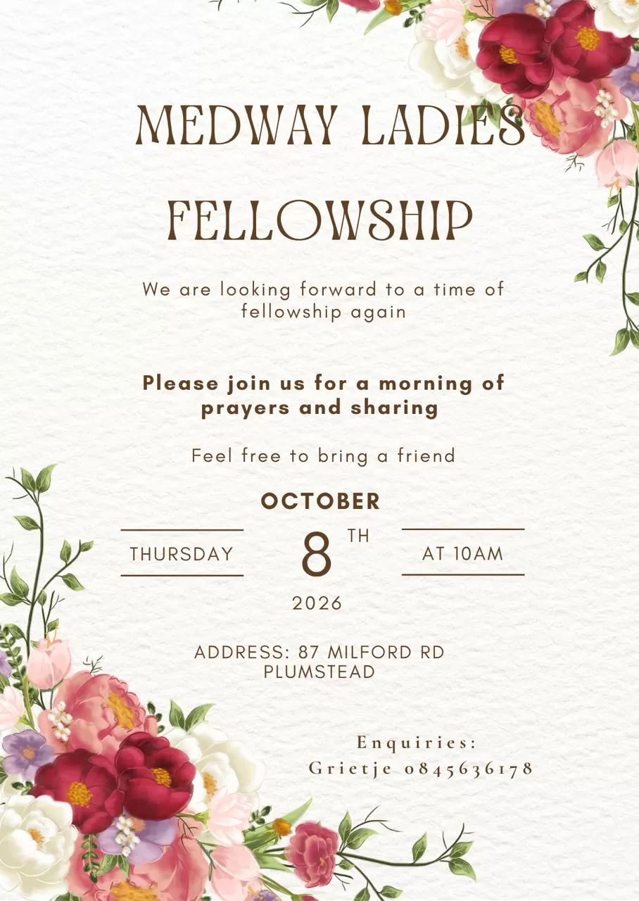Medway Ladies Fellowship - Flyer